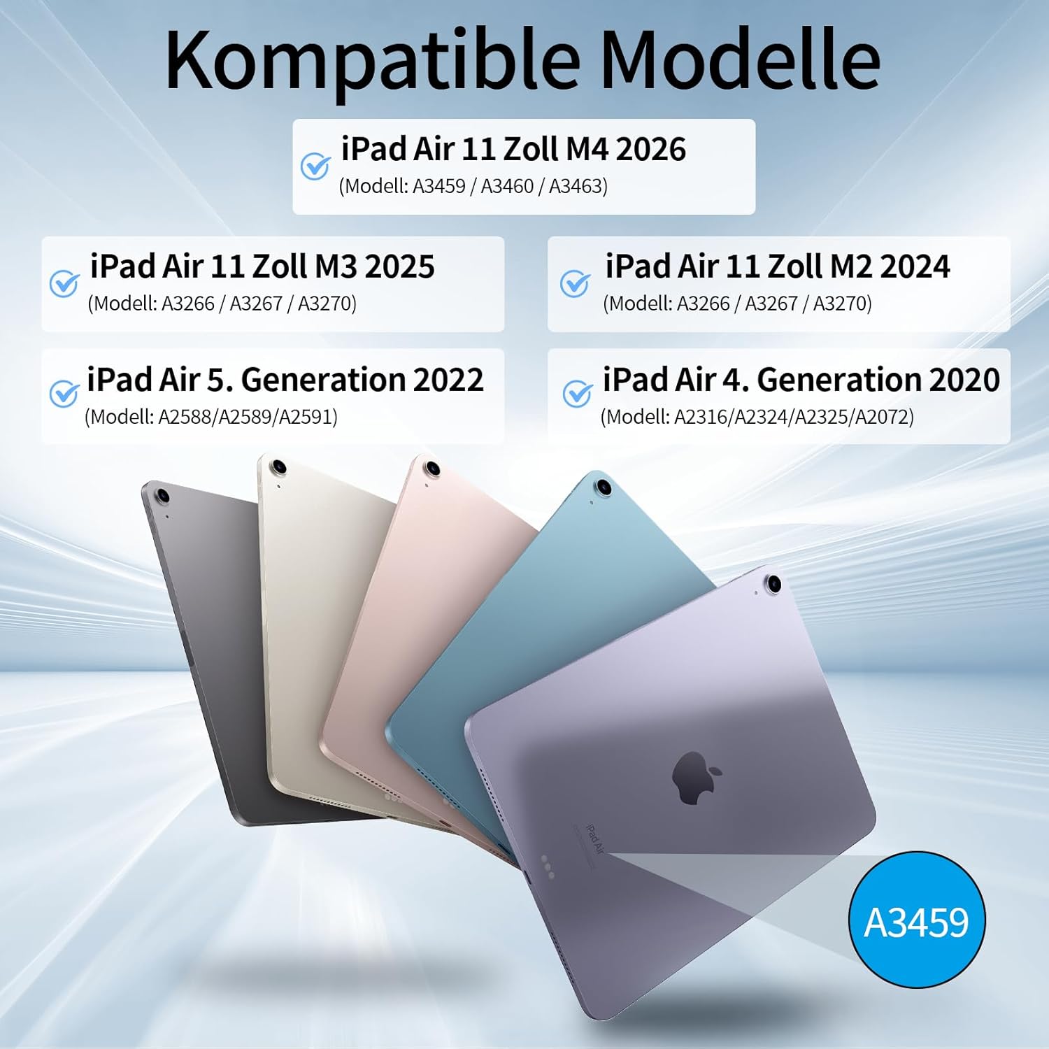 Detalle 2 de GKABXY Tastaturhülle iPad Air 11 Z