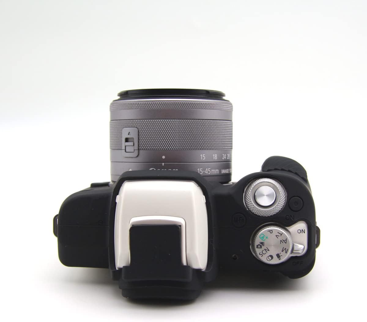 Detalle de Rieibi Silicone Case for Canon EOS M50 / M50 Mark II – Protective Soft Silicone Cover