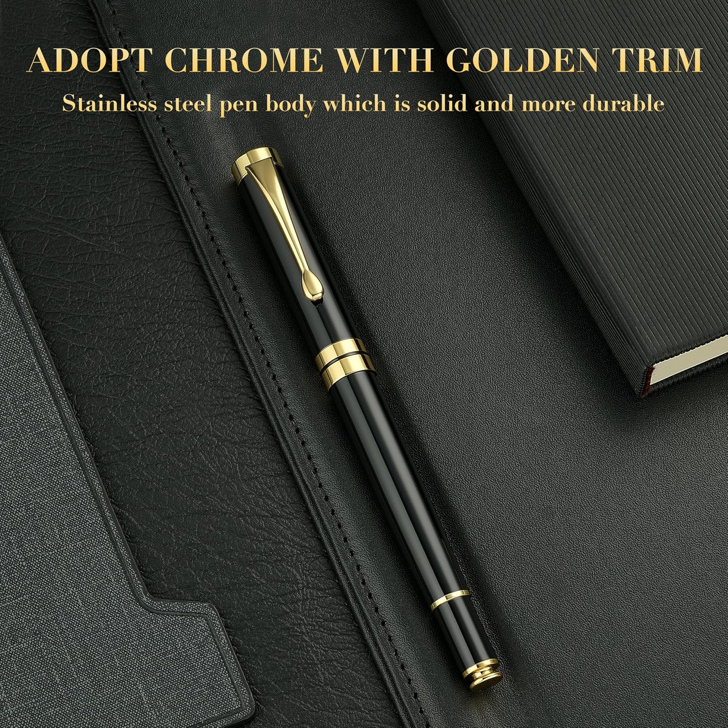 Detalle de BEILUNER Rollerball Pen Set with 0.5mm Refill