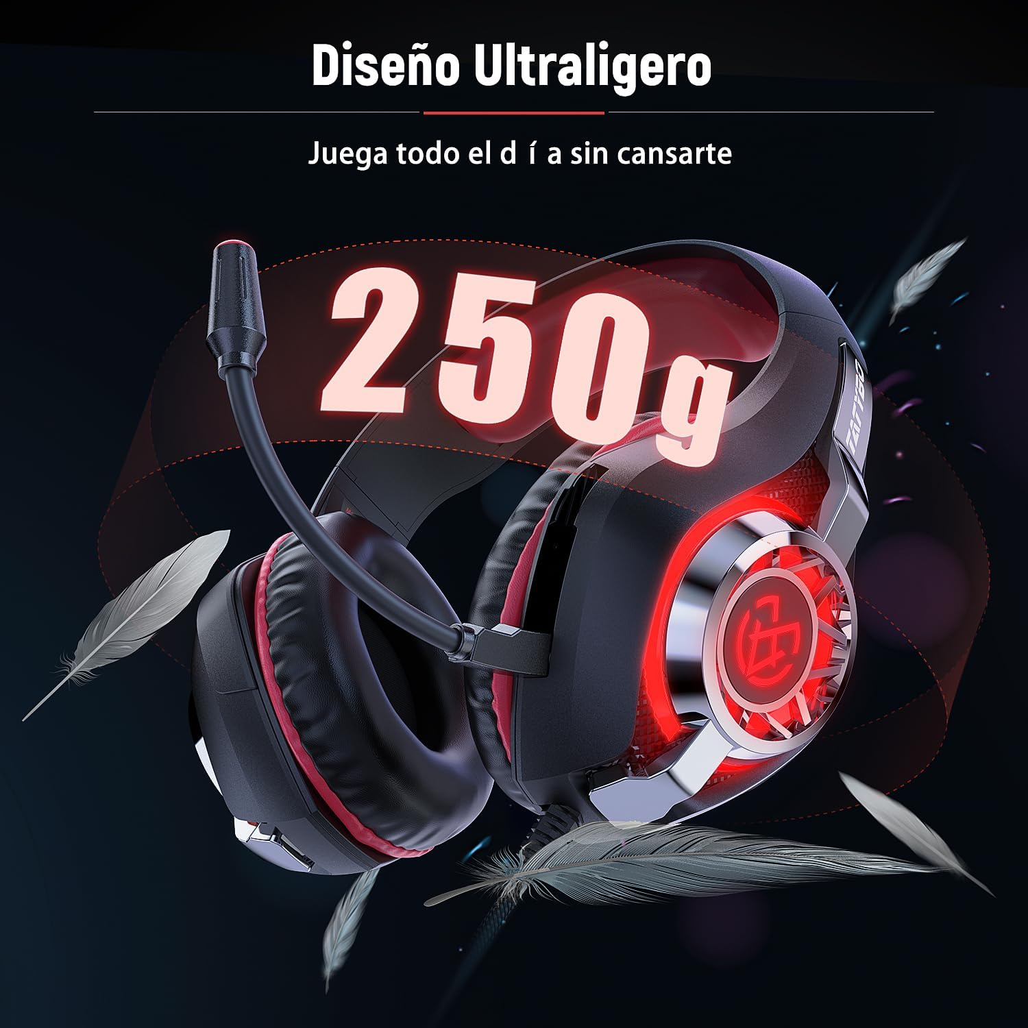 Detalle 2 de Tatybo Cascos Gaming 50 mm
