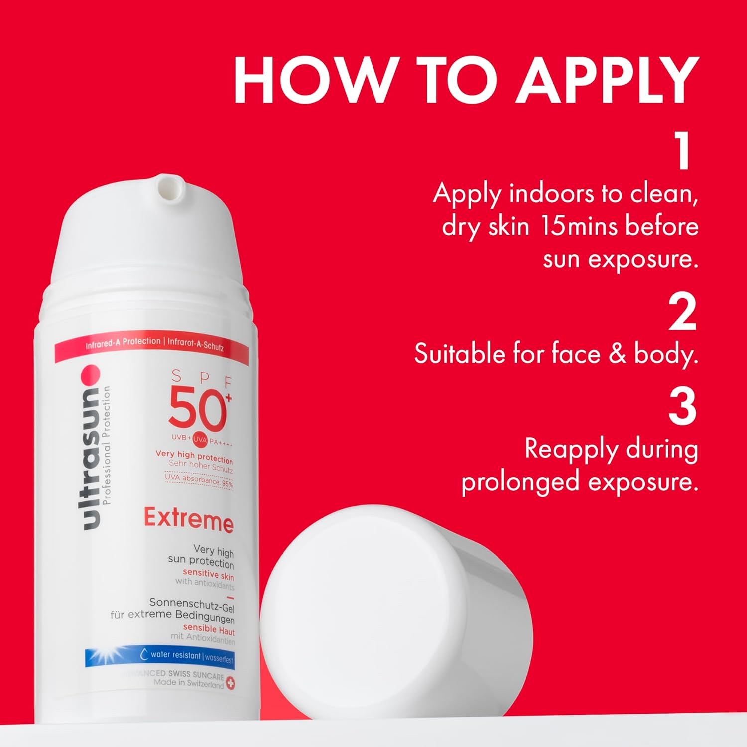 Thumbnail 4 de Ultrasun Extreme SPF50+ 100ml sunscreen for broad-spectrum UVA protection