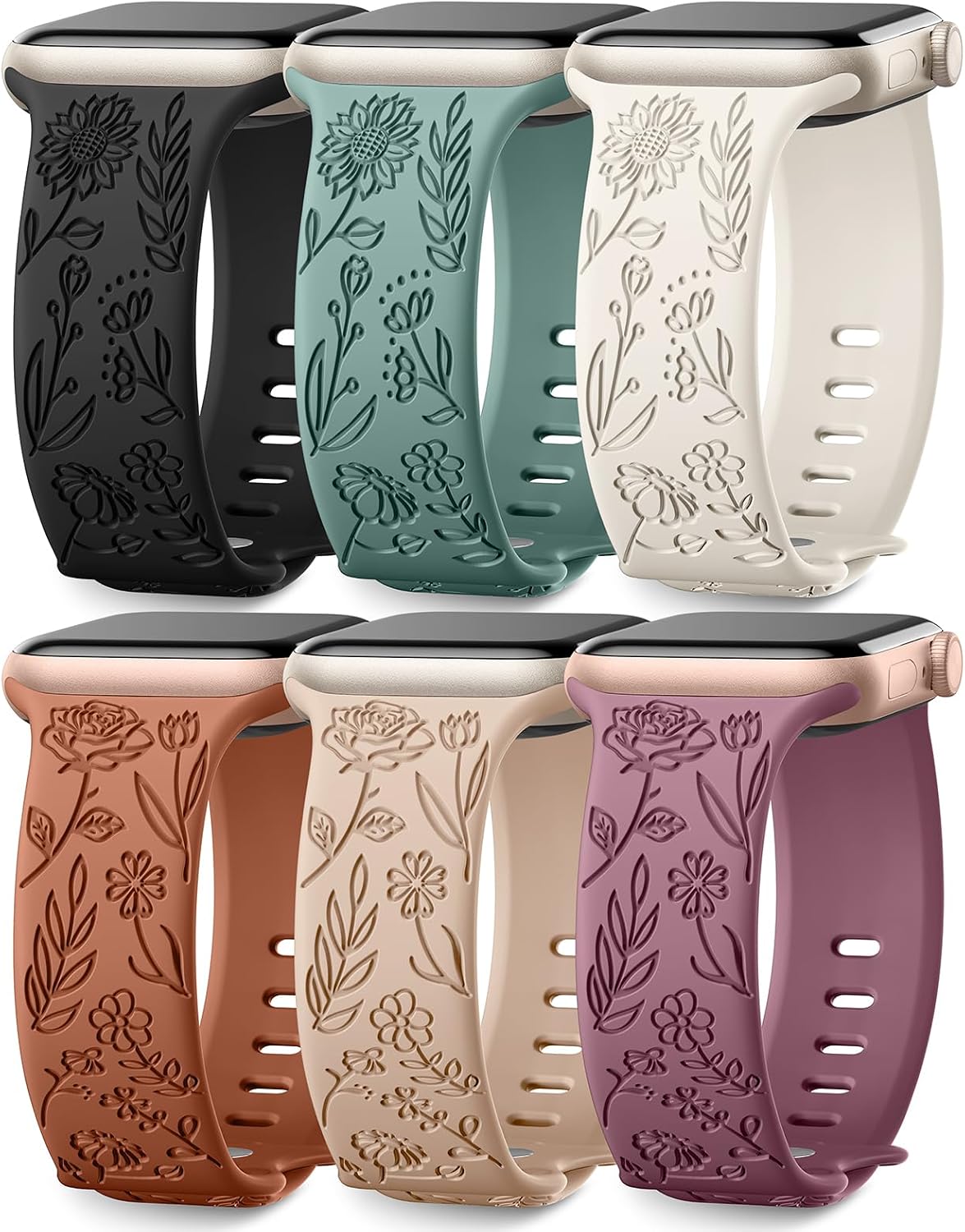 Detalle de SNBLK Apple Watch Bands, Silicone