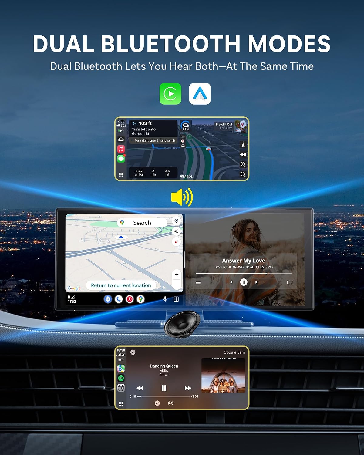 Detalle 2 de Ottocast Ottoscreen AI CarPlay Display