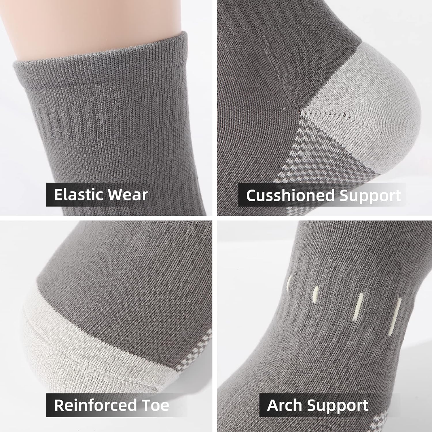 Thumbnail 2 de BUDERMMY Socken Herren 43-46 Gepolstert
