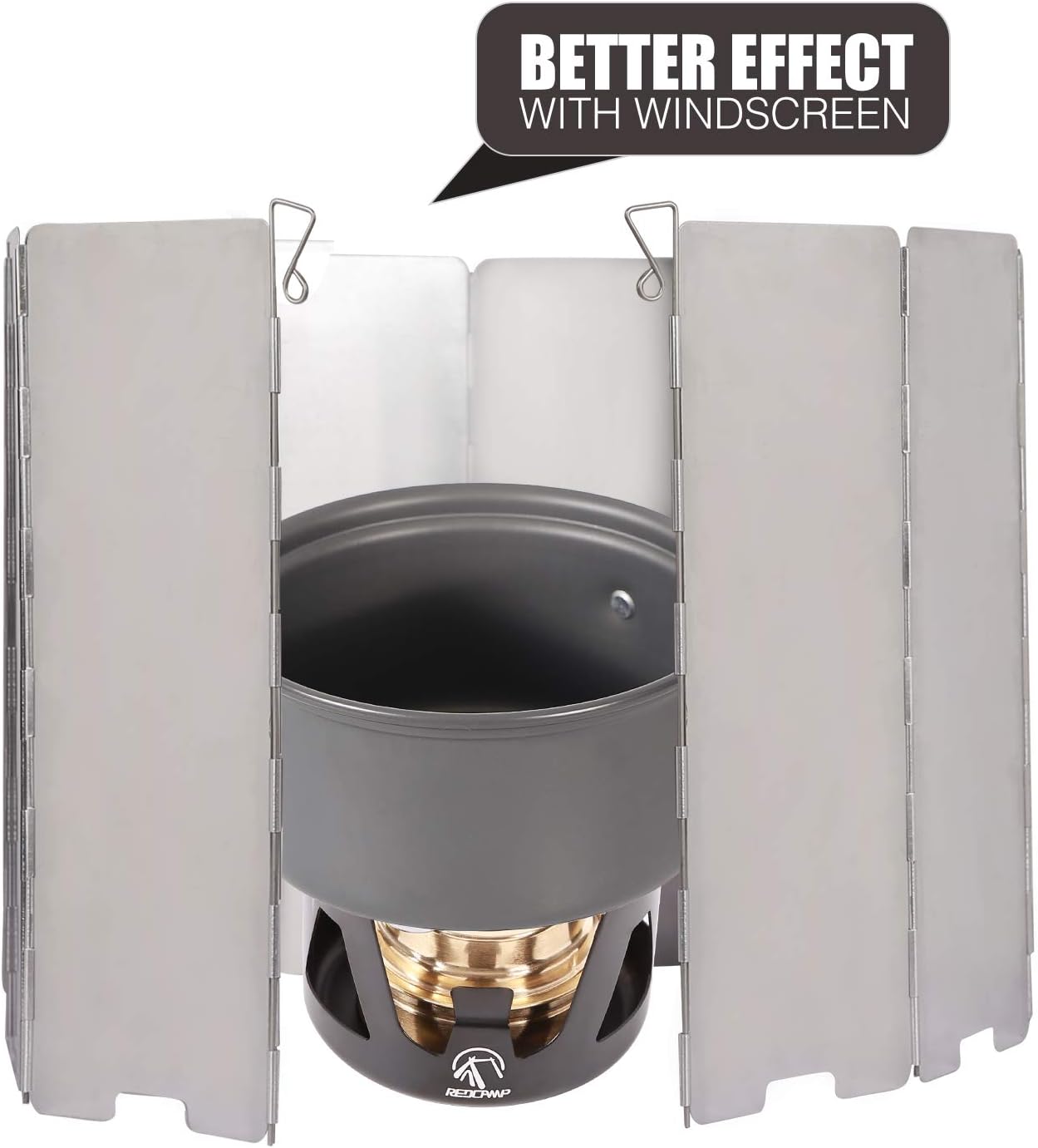 Thumbnail 6 de REDCAMP Mini Spirit Burner – Brass Alcohol Stove (Black)