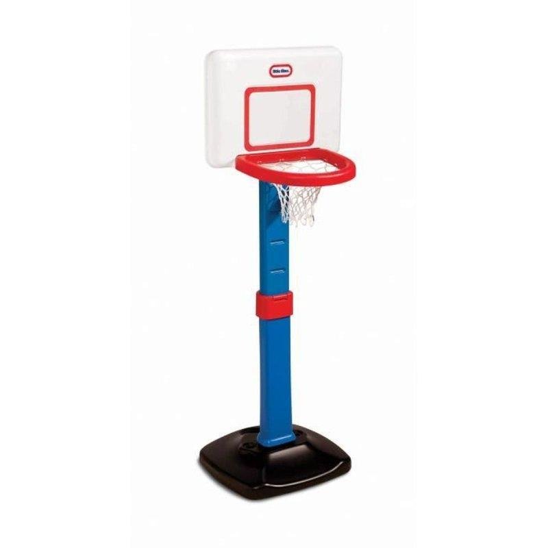 Detalle de Canasta de baloncesto infantil Little Tikes TotSports ajustable con balón
