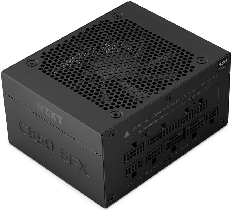 Detalle de NZXT C850 SFX Gold – 850W Tiny Power, Big Performance