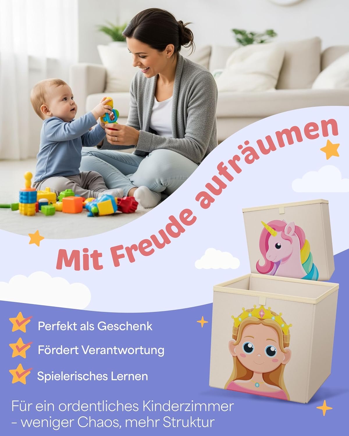 Thumbnail 5 de mookrook Aufbewahrungsboxen Kinderset 4er
