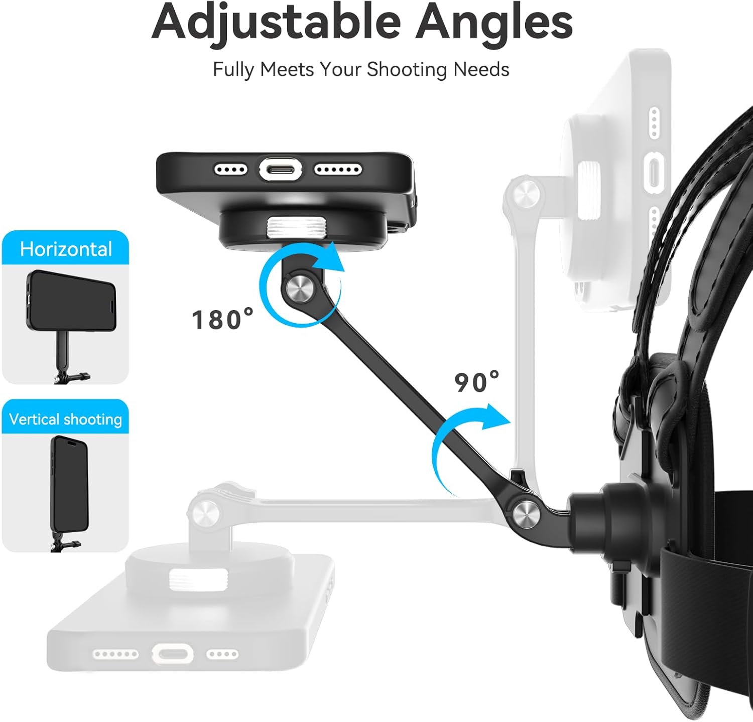 Thumbnail 3 de TELESIN POV Brustgurt für iPhone 16 📱