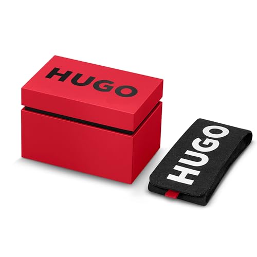 Thumbnail 4 de HUGO 1530162 reloj analógico multifunción, correa cuero ⌚