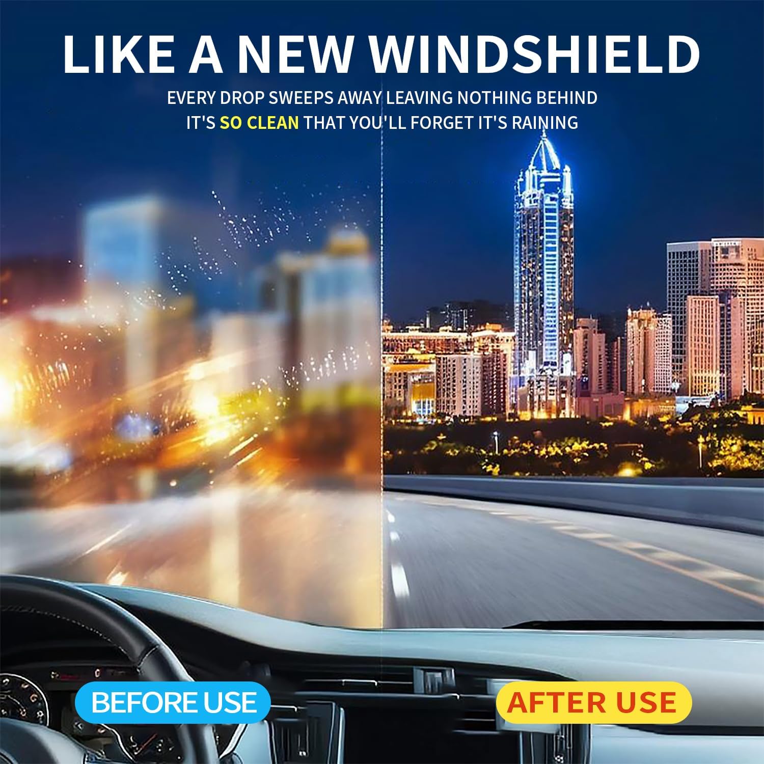 Thumbnail 2 de JINGOU Wiper Blades 26/14/12-Inch Windshield Wipers Set (Pack of 3) for Nissan Rogue 2008–2013 and 2014–2015 Select