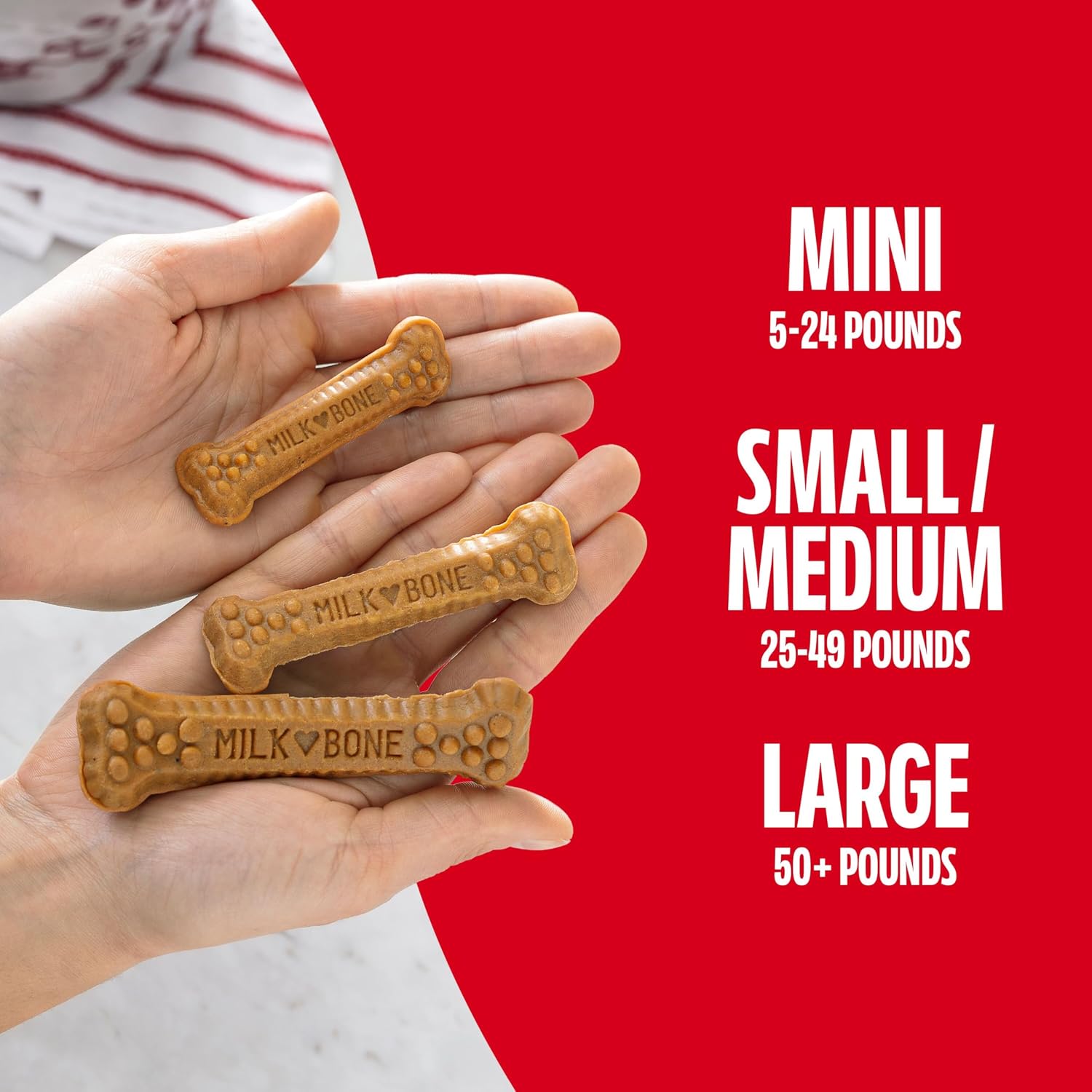 Thumbnail 3 de Milk-Bone Brushing Chews Large Daily Dental Dog Treats (33.7 oz)