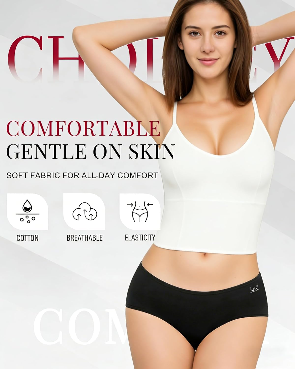 Thumbnail 1 de Cholewy Womens Underwear Multipack – Soft Cotton Knickers, Pack of 6