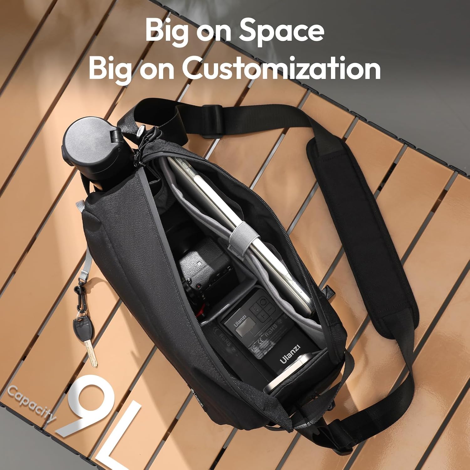 Thumbnail 6 de ULANZI Camera Bag (SLR/DSLR Small) – lightweight waterproof camera sling for mirrorless and DSLR