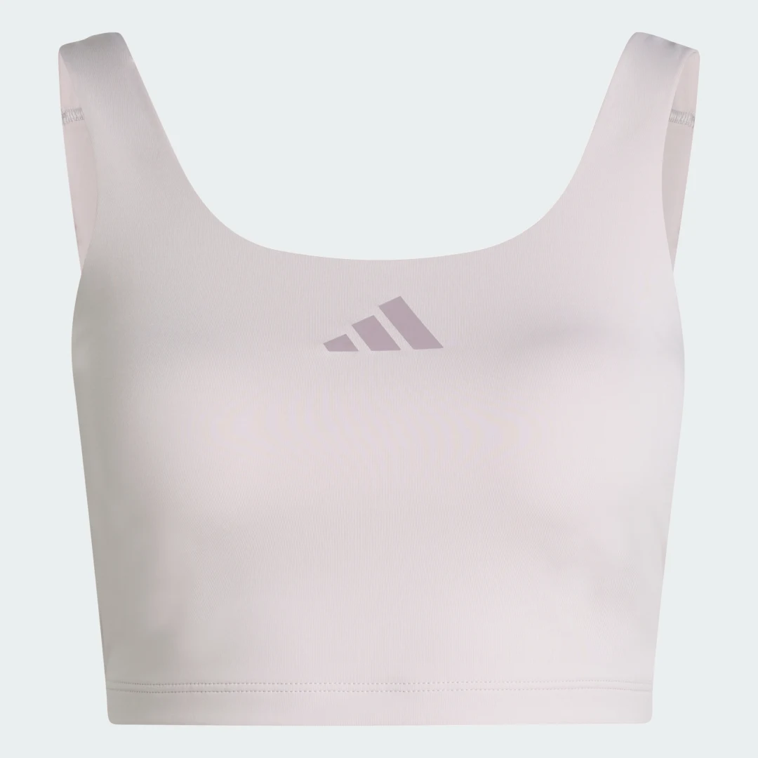 Thumbnail 3 de Sujetador Power de Adidas — impacto ligero, color violeta
