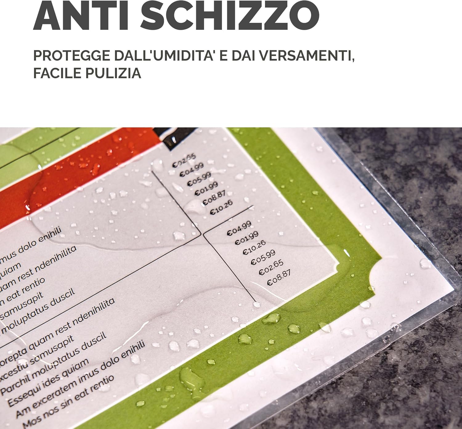 Detalle de Fellowes 6003201 Pouches plastificazione Apex Light Duty A4, 80 µm, lucide, confezione 100