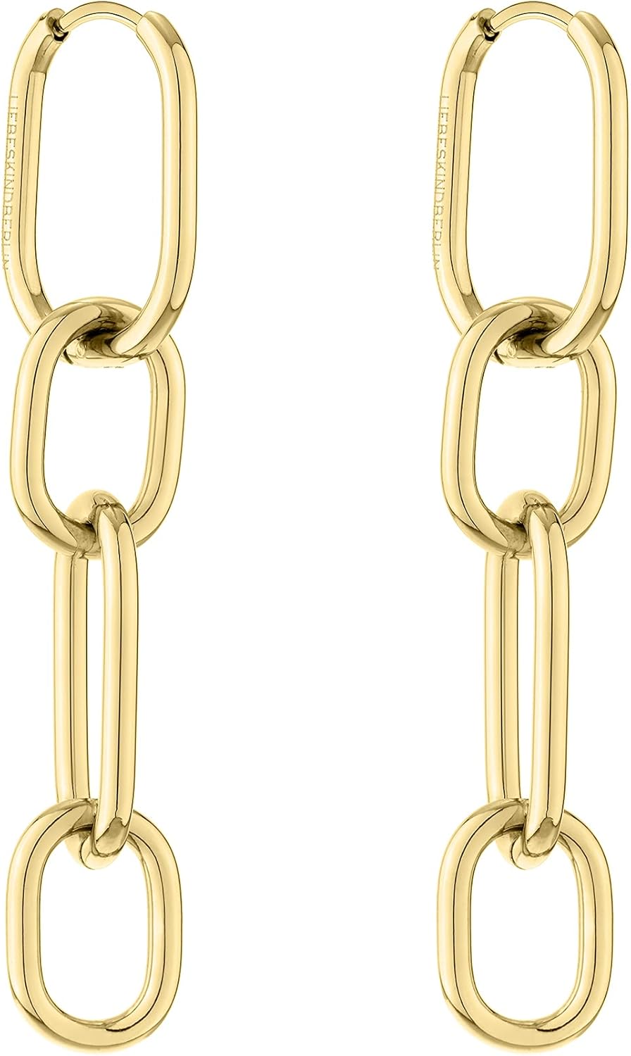 Thumbnail 5 de LIEBESKIND BERLIN Damen-Schmuck im Ketten-Look: Armband, Kette und Ohrringe aus Edelstahl