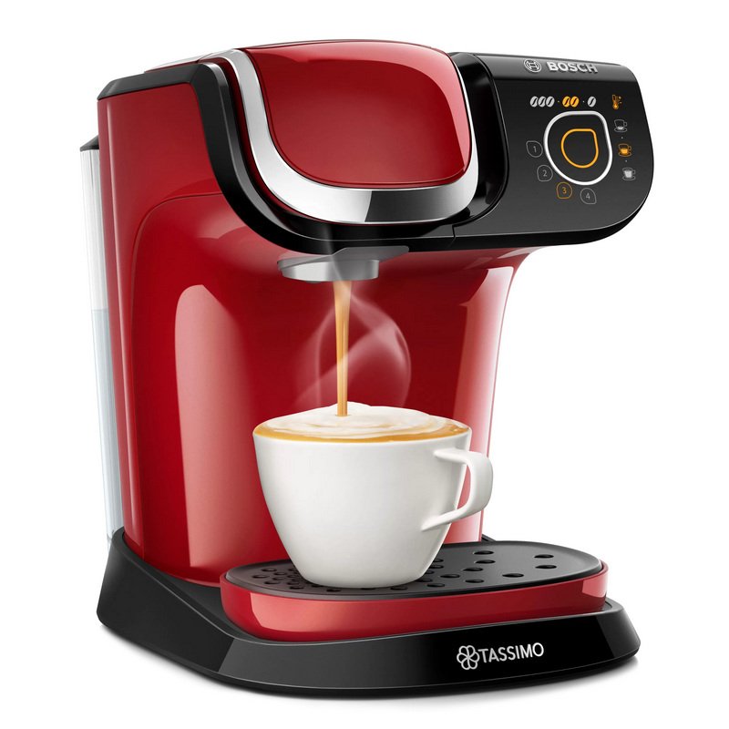Thumbnail 2 de Tassimo My Way 2 Cafetera Multibebida Roja de Bosch: uso sencillo y sabor consistente