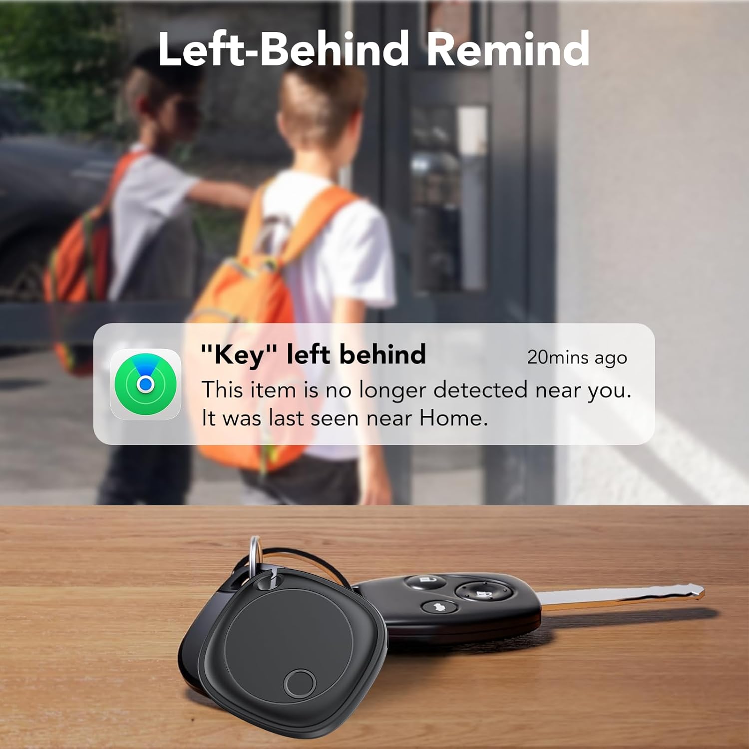 Detalle de Smart Tracker 4 pezzi: Localizzatore Bluetooth compatibile con Find My, IP67 e batteria sostituibile