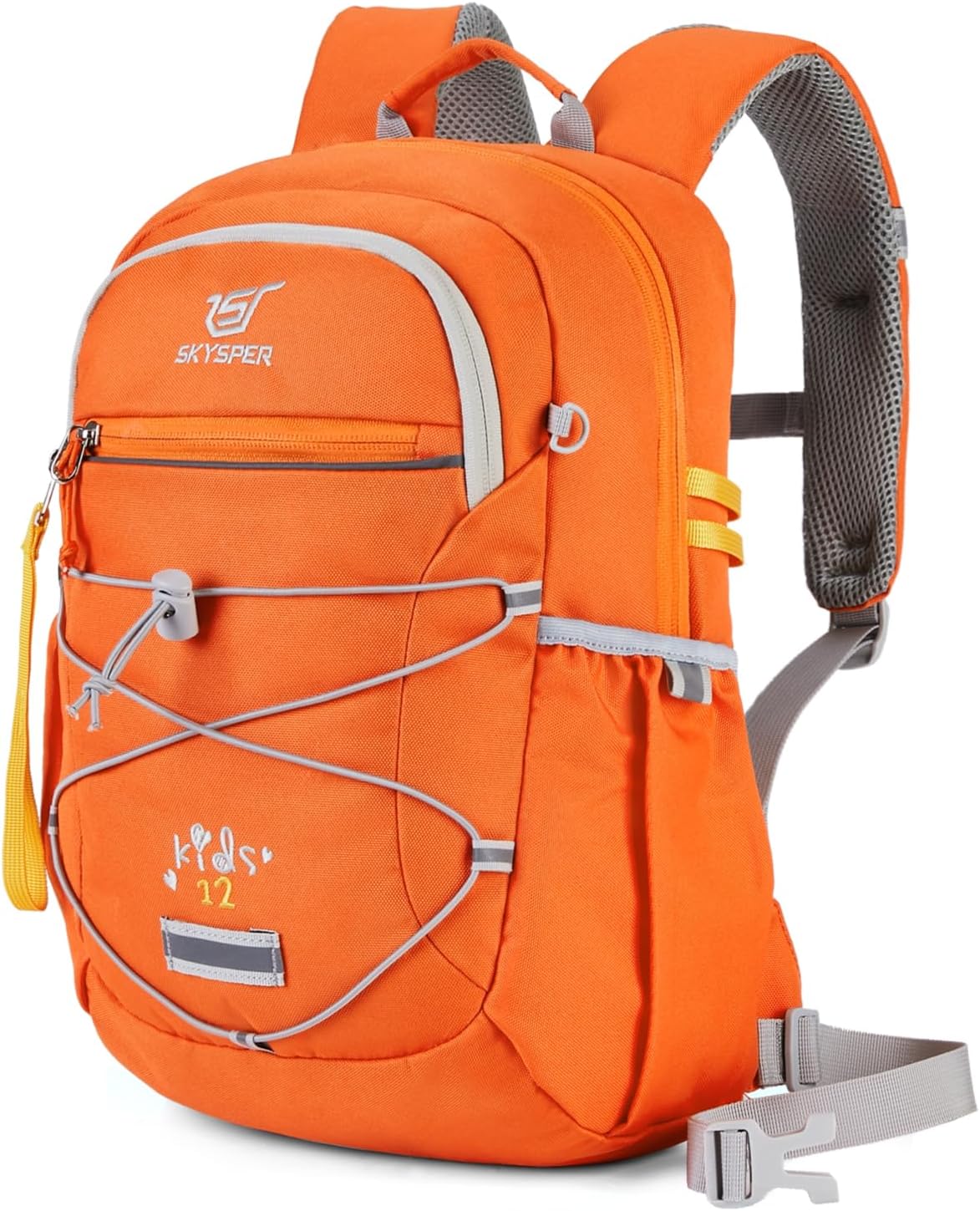 Detalle de SKYSPER Kinderrucksack fürs Wandern (3–8 Jahre) – komfortabler Rucksack mit Brustgurt und verstellbarer Größe
