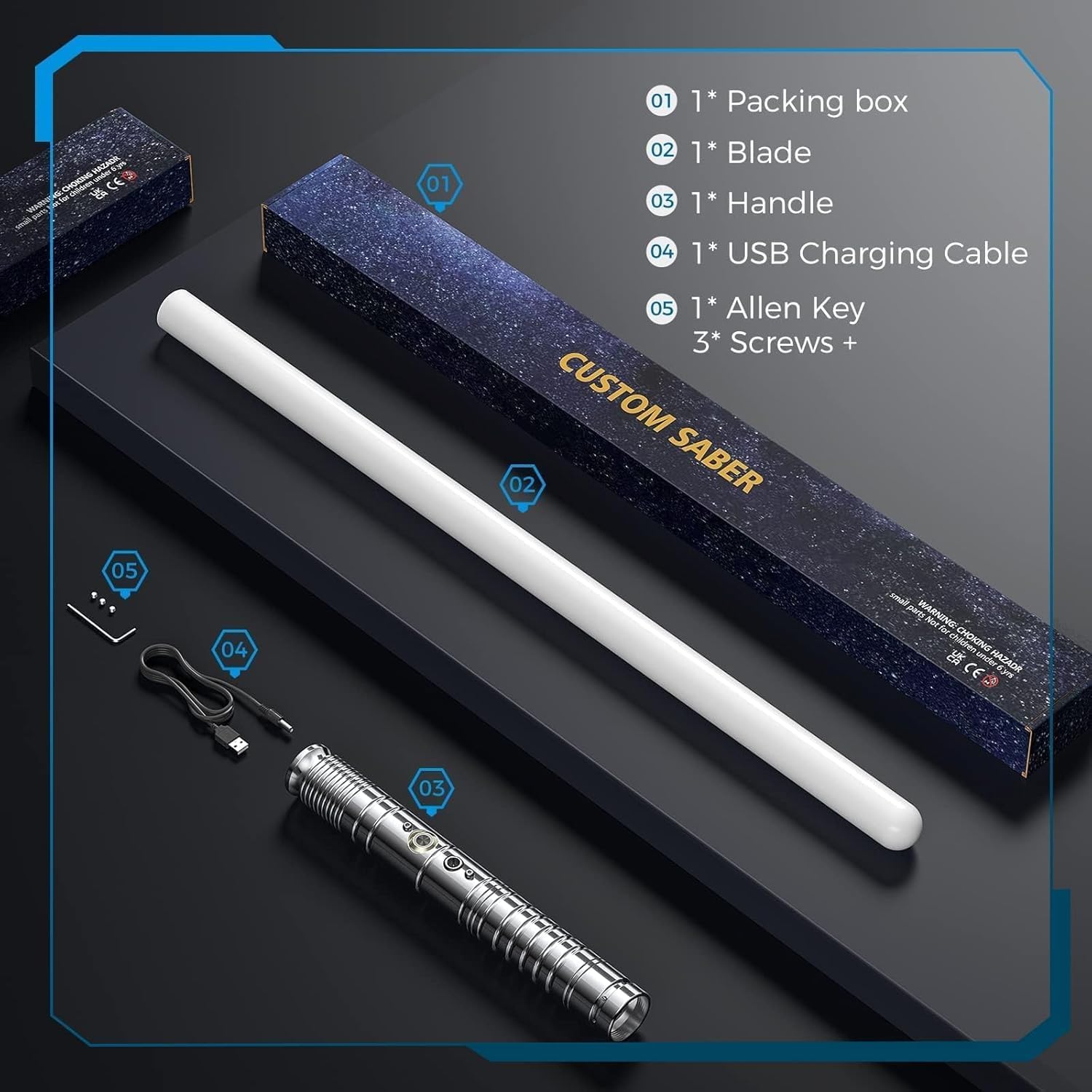 Thumbnail 6 de Lightsaber 77cm RGB 11 colours