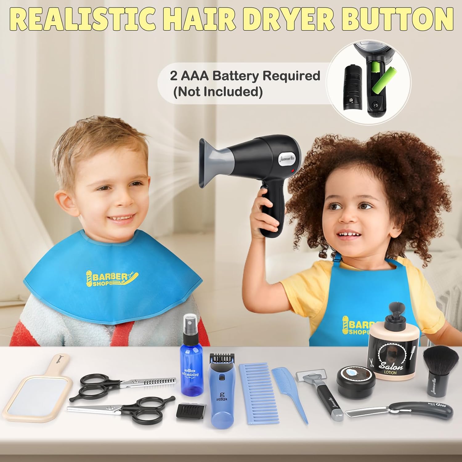 Thumbnail 2 de Barber Shop for Kids Role Play