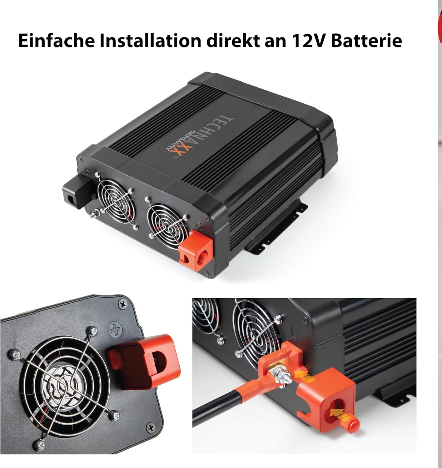 Thumbnail 6 de Technaxx TE20 2000W Wechselrichter