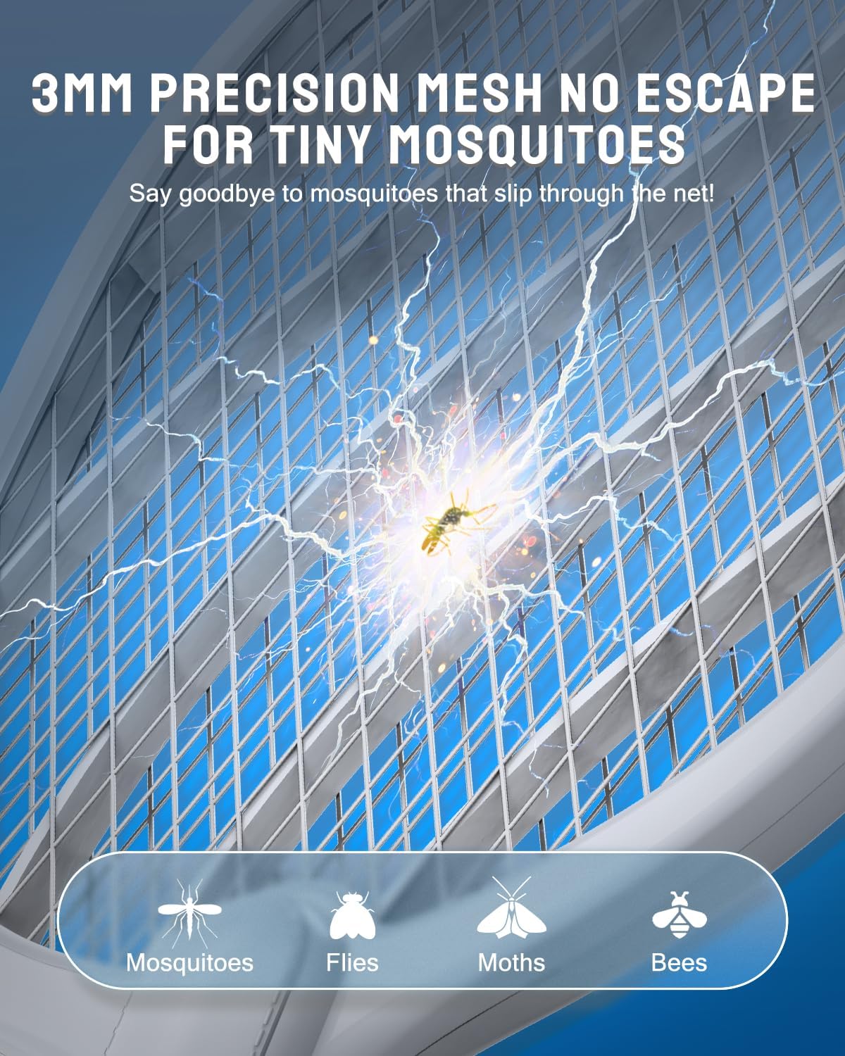 Thumbnail 5 de Mosiller Electric Fly Swatter 3800V 🪰