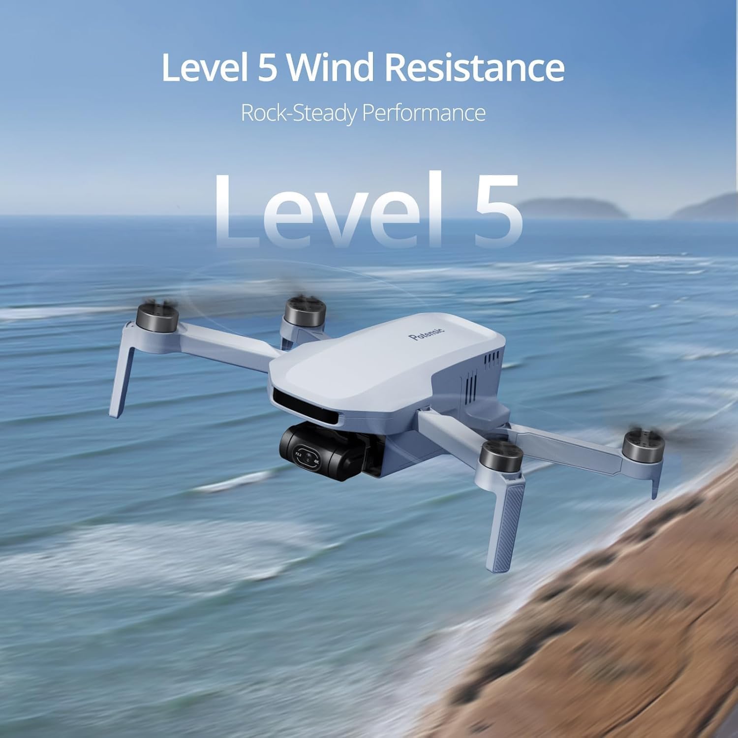 Thumbnail 4 de Potensic ATOM GPS Drone with 4K Camera, 3-Axis Gimbal Stabilisation (Under 249g)