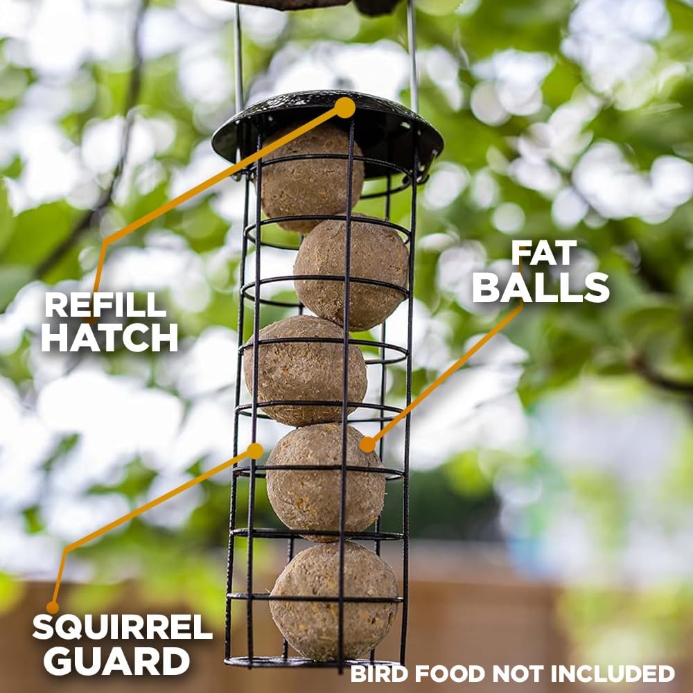 Thumbnail 5 de Garden Mile Fat Ball Bird Feeder for Small Birds