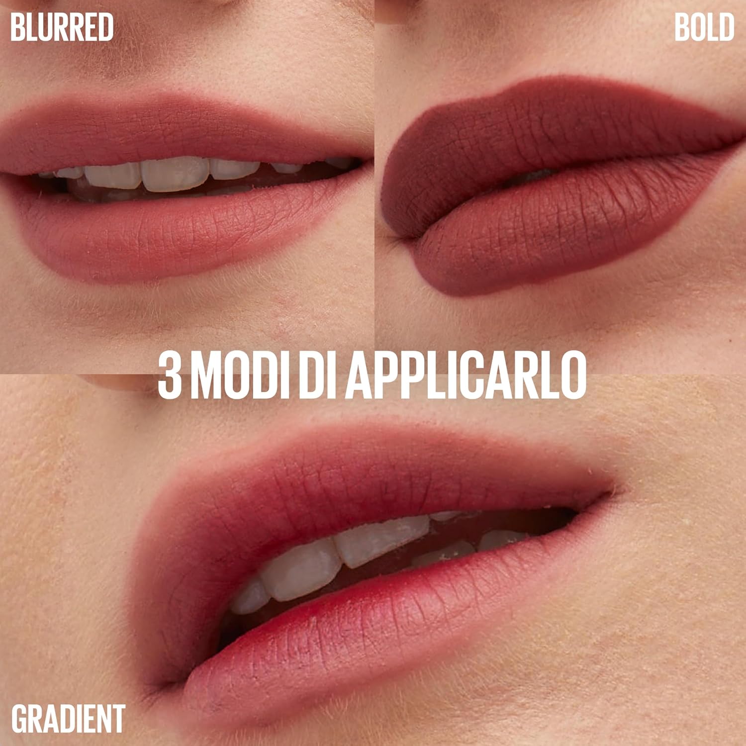 Detalle de Maybelline New York Teddy Tint: Tinta Labbra a Lunga Tenuta, Effetto Matte Vellutato - Current Mood 10 (5 ml)