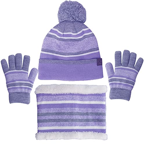 Thumbnail 2 de JFAN 3 en 1 chapeau bonnet gants enfant 🌬