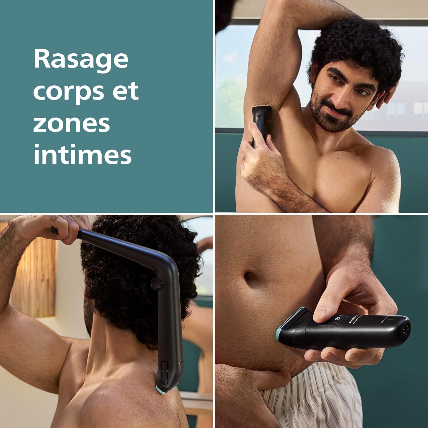Detalle de Philips Bodygroom série 5000 BG5480/15 tondeuse corps 100 min 🪒