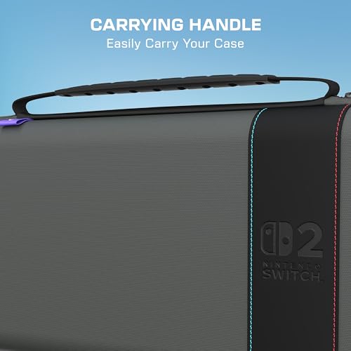 Detalle de Turtle Beach PlayTrek Hartschalen-Reiseetui für Nintendo Switch 2/Lite/OLED