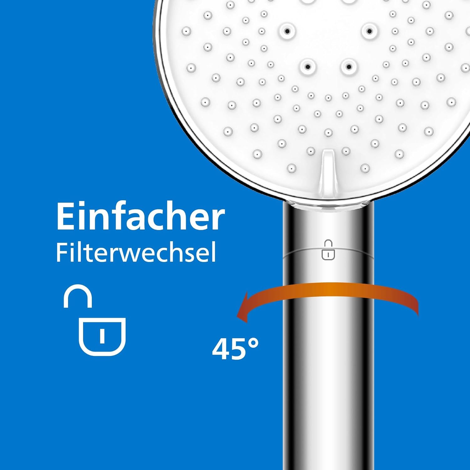 Thumbnail 5 de Philips Water Duschkopf mit Filter – drei Strahlarten, Chlorentfernung und moderner Filtrationskopf