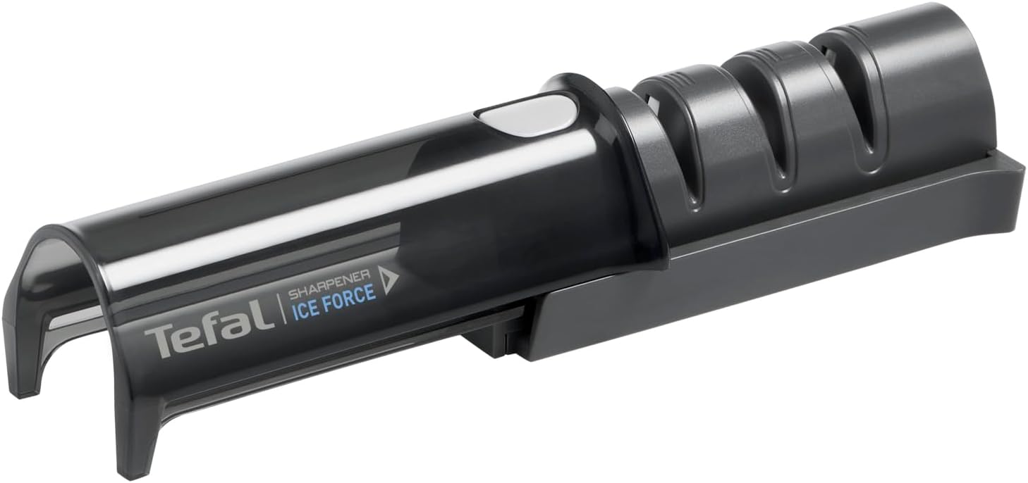 Detalle de Tefal Ice Force Messerschärfer K26505 – 3-Schritte-Schleifprozess, kompakt, sicher & universal