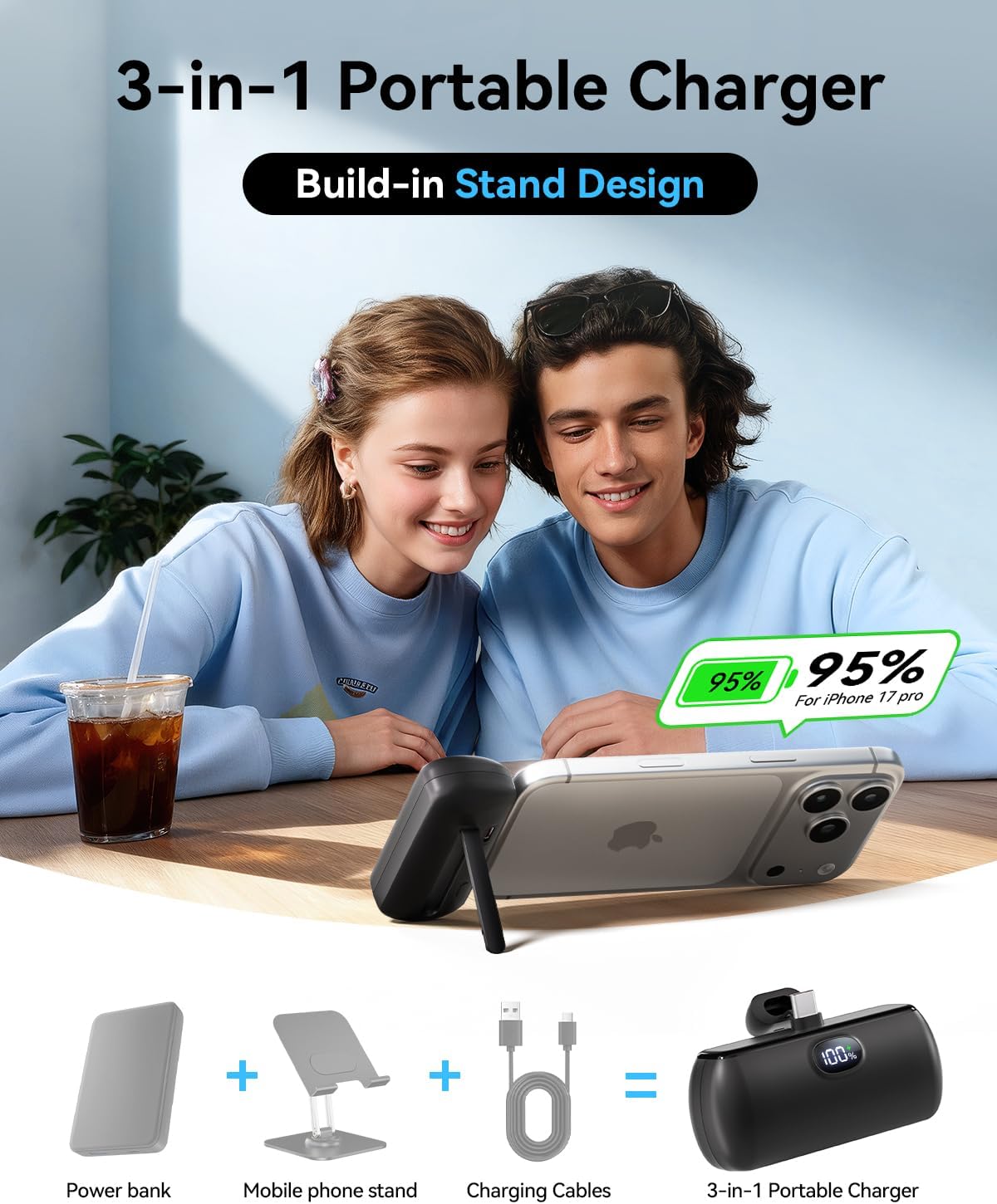 Detalle de USB-C Portable Charger 5000mAh