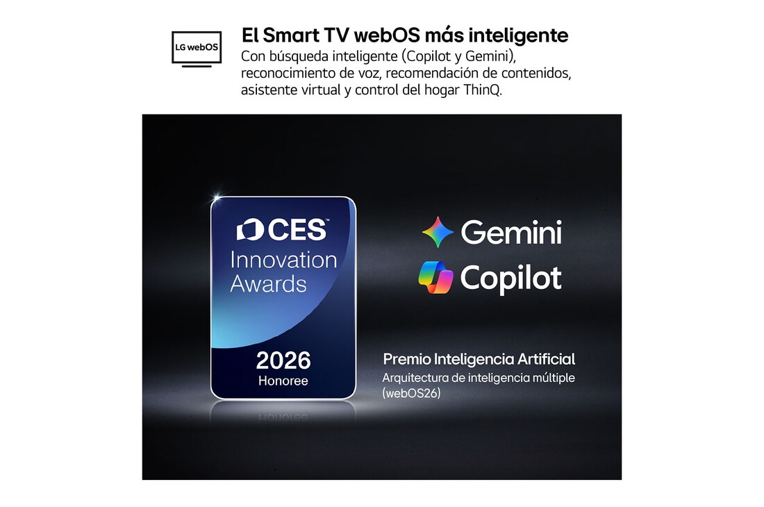 Detalle de LG OLED evo AI C6 65" (OLED65C66LB) – 4K 2026