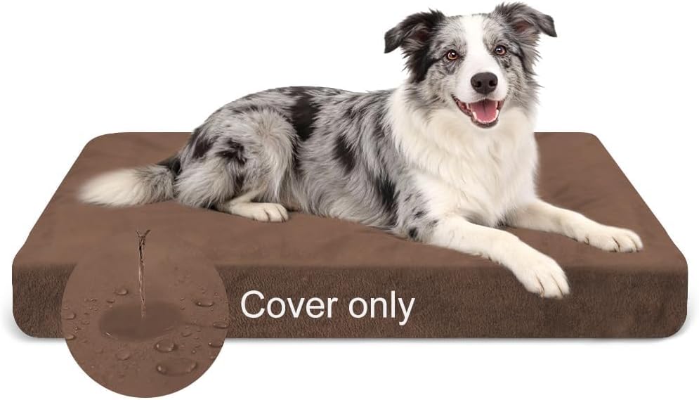 Detalle de DUJUIKE Copriletto impermeabile per cani Grigio S
