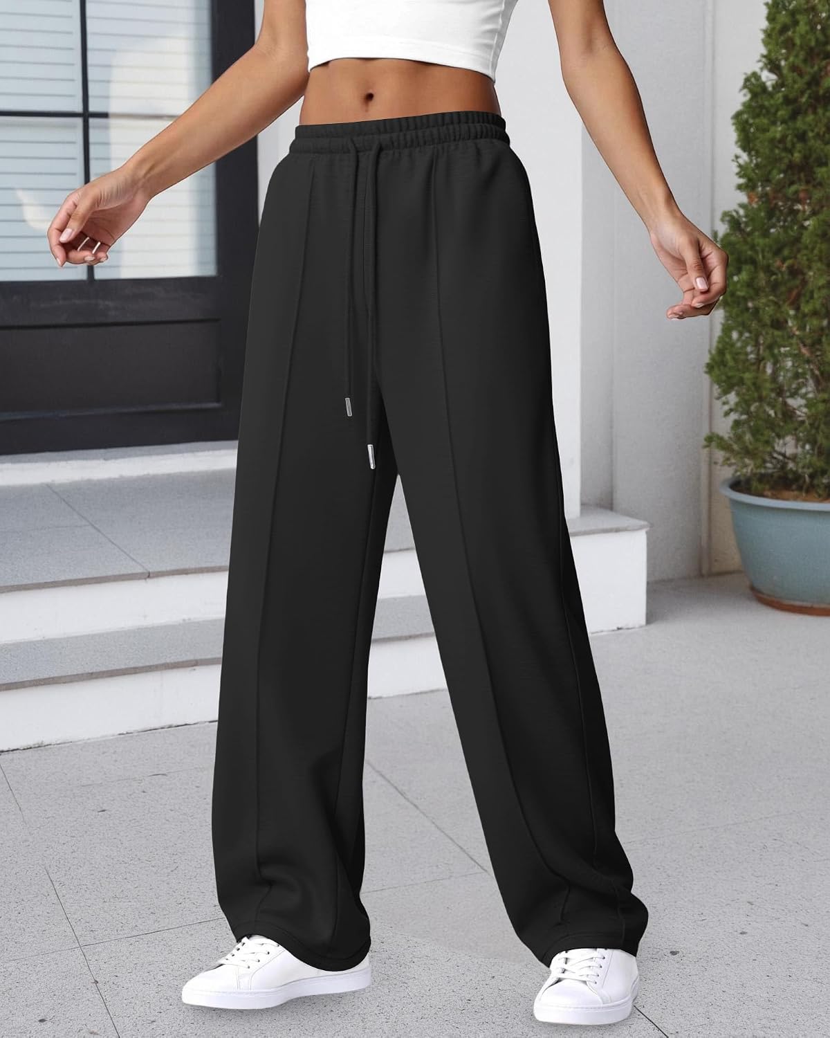 Thumbnail 4 de IPMQ Wide Leg Sweatpants 60% Cotton