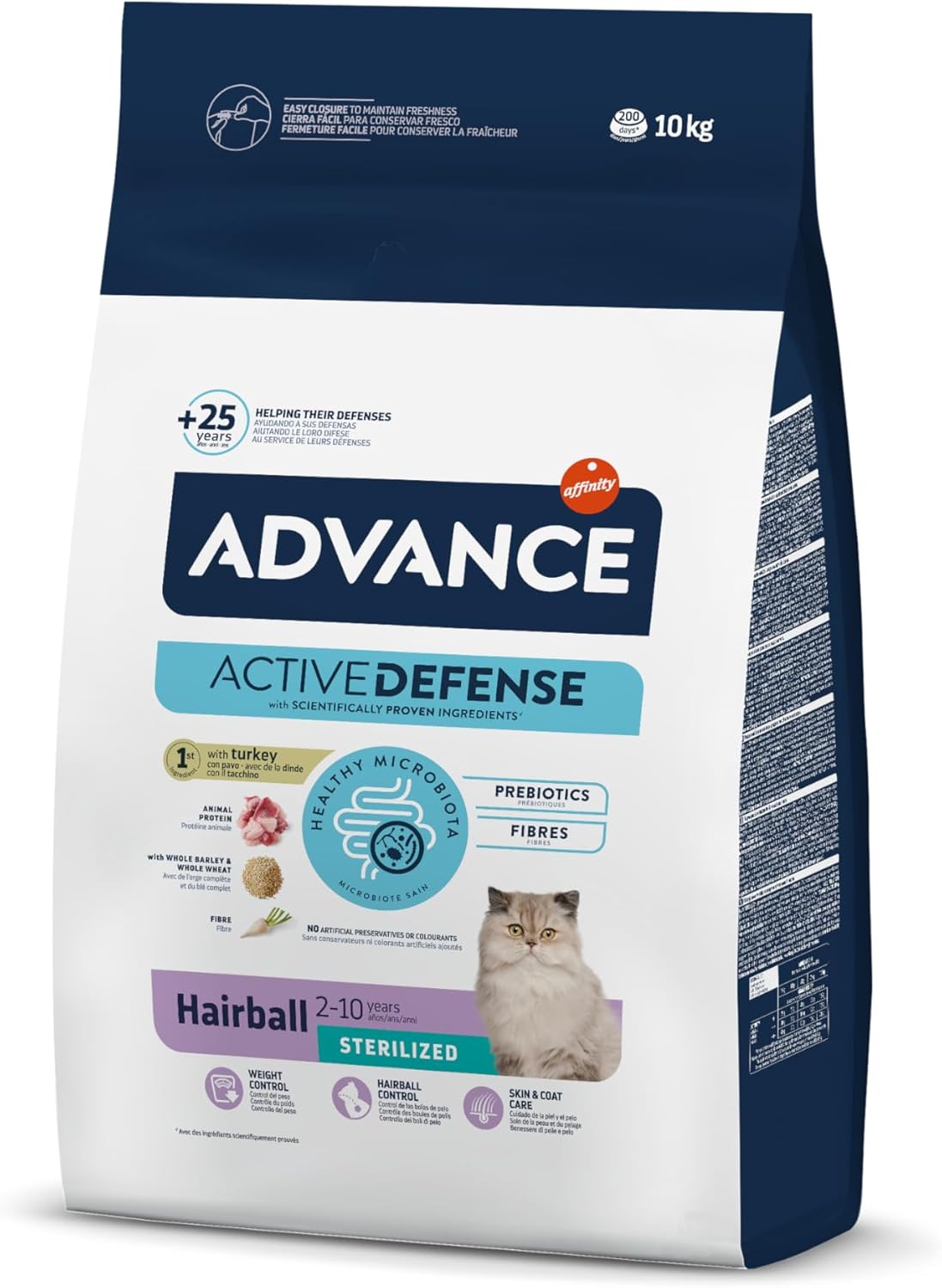 Advance Cat Hairball Sterilized 10kg