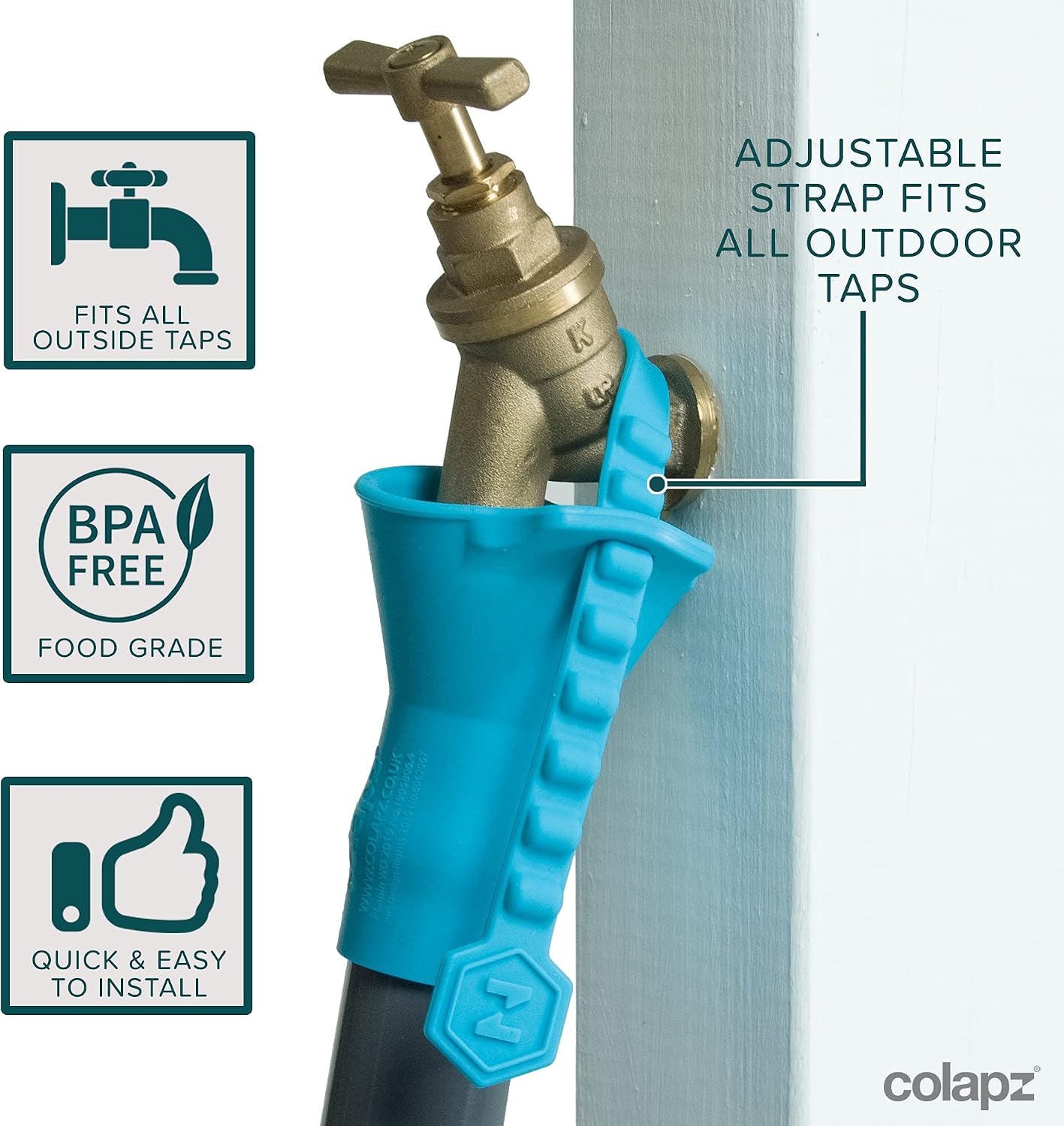 Thumbnail 1 de Colapz Collapsible Fresh Water Aquaroll Fill Up Hose – Extendable 1m Trunk Hosepipe with Bag