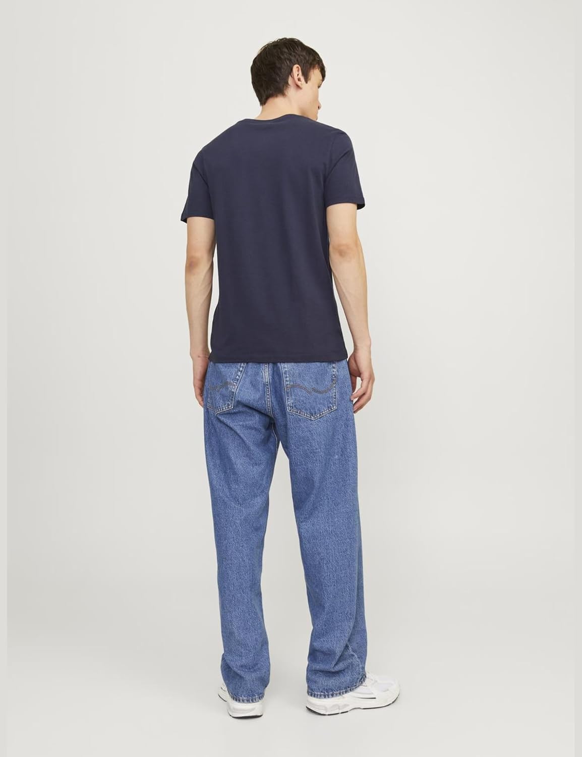 Thumbnail 2 de Jack & Jones T-Shirt Logo Girocollo in cotone tinta unita