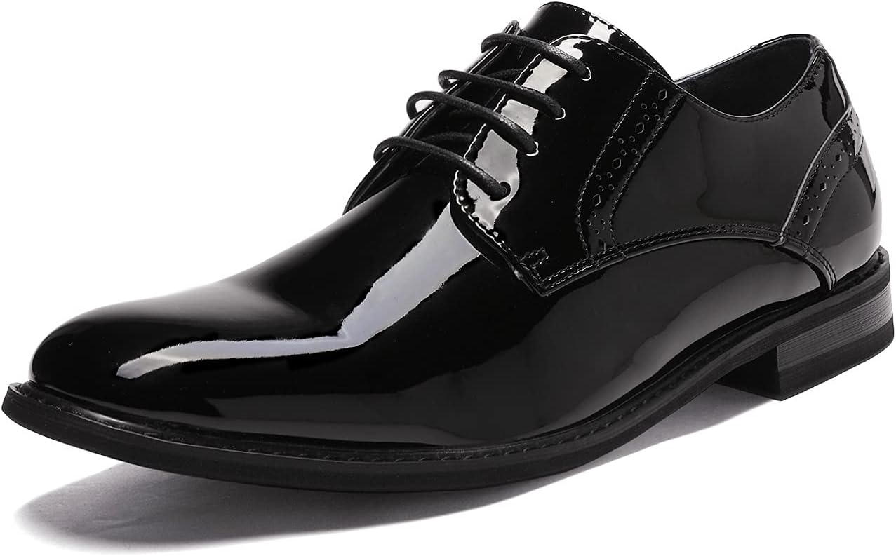 Thumbnail 6 de Bruno Marc Men’s Leather-Lined Dress Oxford Derby Shoes