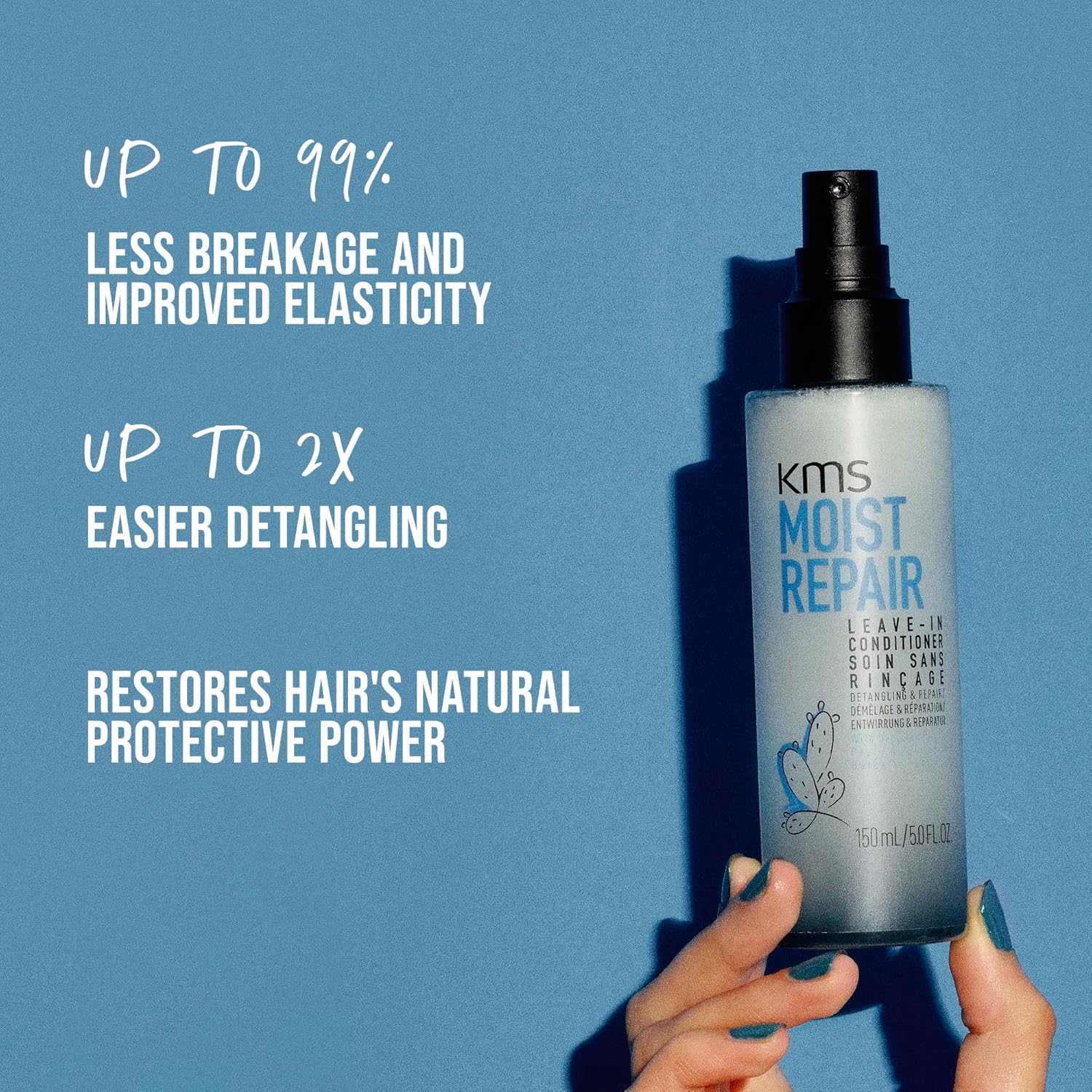 Detalle de KMS MoistRepair Leave-In Conditioner for Dry & Damaged Hair (150ml)