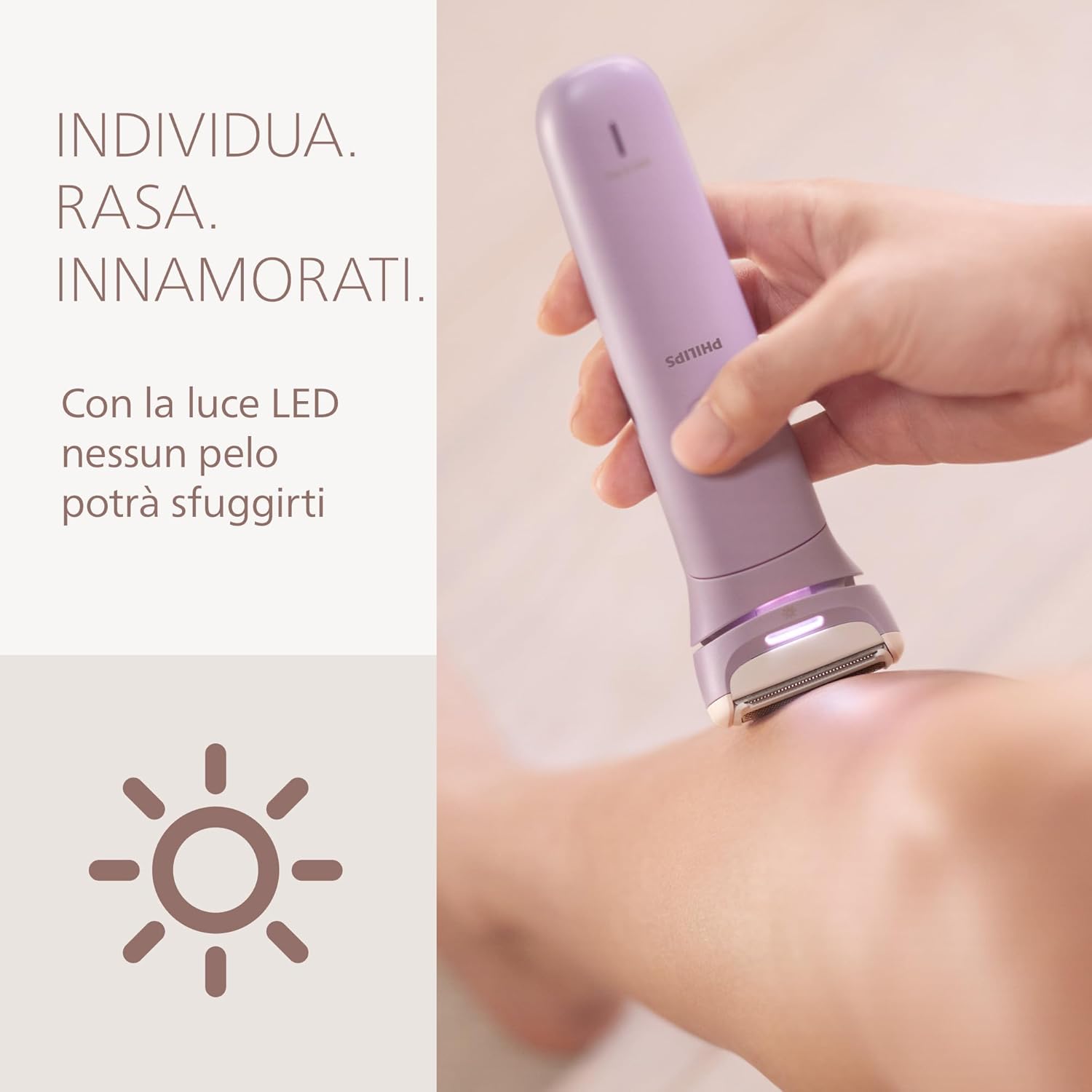 Thumbnail 3 de Philips Lady Shaver Serie 8000 BRL149/00 rasoio donna