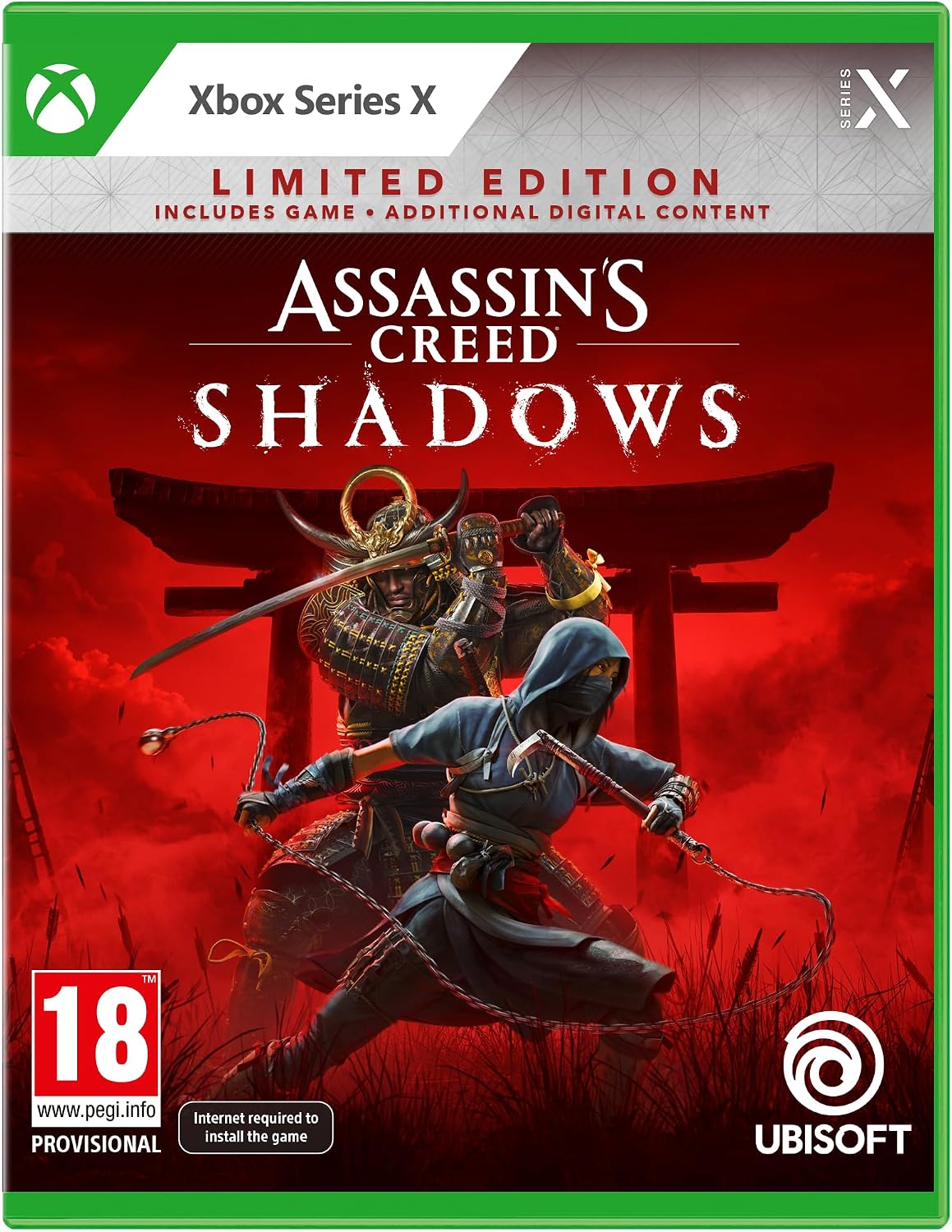 Detalle de Assassin's Creed Shadows Limited Edition Xbox Series X