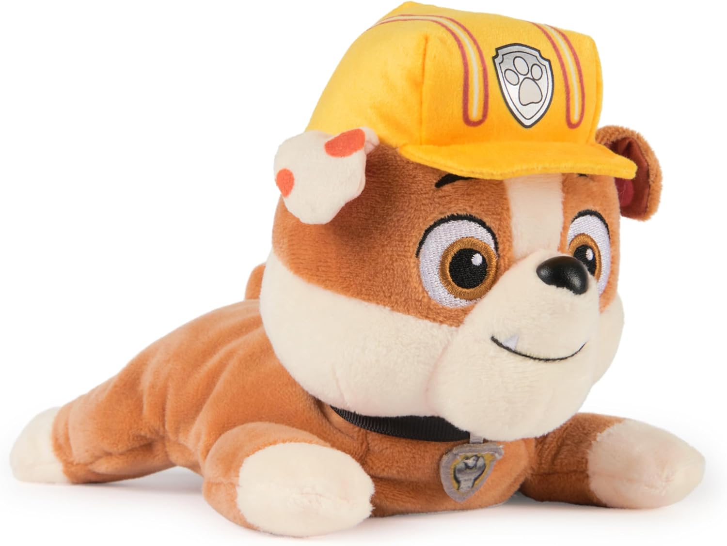 Imagen de Paw Patrol GUND Rubble Plush 20 cm – Official Lounging Plush Toy en OfertitasTOP