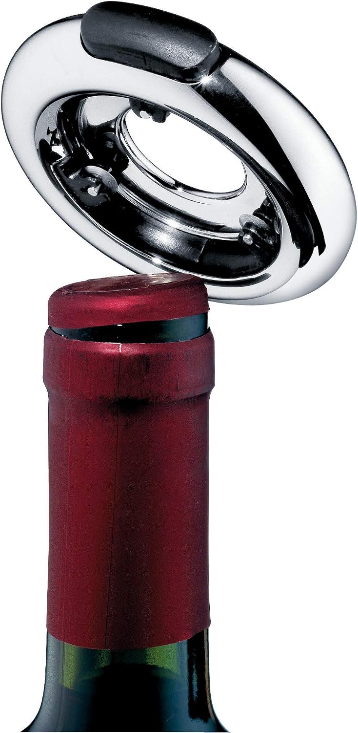 Detalle de WMF 658337920 Vino foliesnijder met 3 roestvrijstalen snijwieltjes