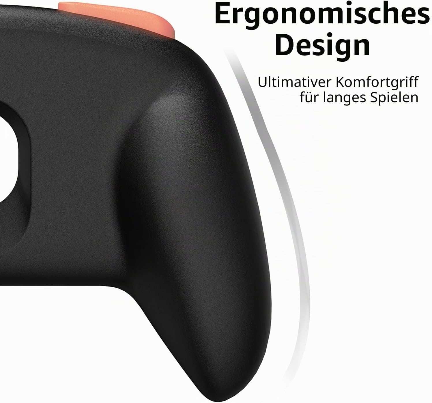 Detalle de SAVAGE RAVEN MiniGrip Hand Grip für Nintendo Switch 2 Joy-Con | Neon Blau & Rot